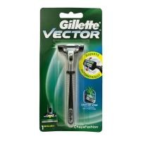 ราคา SALE Gillette ยิลเลตต์ เวคเตอร์ ด้ามมีดโกนหนวด พร้อมใบมีด 1 ชิ้น Exp11 11 28 (21896097972)