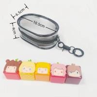 ราคา กระเป๋าจัดเก็บหูฟัง สายเคเบิ้ล กุญแจ ลิปสติก แบบใส มีซิป ขนาดเล็ก พกพาง่าย สําหรับเดินทางกลางแจ้ง (22001351638)