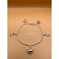 ราคา สร้อยข้อมือเงินลาวแท้80 ลายสวยละเอียดพร้อมส่งขนาด18CMราคาถูก (18946882984)