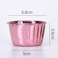 ราคา ถ้วยคัพเค้ก 5039 ขอบม้วน ก้น 5cm แพคละ 100 ใบ Cupcake ถ้วยคัพเค้กเคลือบมันกันซึม ถ้วยจีบใส่ขนม ถ้วยมัฟฟิน (21761608346)