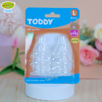 ราคา Toddy ทอดดี้ จุกนมซิลิโคนทอดดี้แพ็ค6ชิ้น (21941934566)