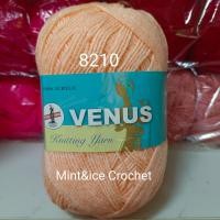 ราคา ไหมพรมวีนัส ป้ายสีฟ้า เส้นเล็ก 420 หลา VENUS Knitting Yarn (21501443474)