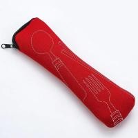 ราคา เคสใส่ของช้อนส้อมมีดสำหรับตะเกียบช้อนส้อมกระเป๋าอุปกรณ์ทานอาหารแบบเดินทางกระเป๋าเครื่องเงินแบบซองใส่ชุดช้อนส้อมใช้ซ้ำได้สำหรับการเดินทาง (21671844074)