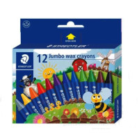 ราคา KTS ดินสอสีเทียน Staedtler Jumbo Wax Crayons 12สี (17457302290)