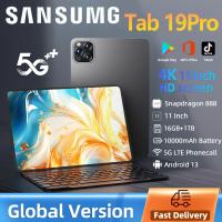 ราคา รับประกัน 1 ปี ของแท้ Sansumg 19 Pro 12 5 นิ้ว แท็บเล็ต Tablet RAM16G ROM512G Full HD แท็บเล็ตพีซี tablet Android13 0 แท็บเล็ต WIFI 4G 5G หน่วยประมวลผล แท็บเล็ตของแท้ 13 core หน้าจอ แท็บเล็ต แท็บเล็ต 