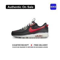 ราคา ใหม่และแท้ Nike Air Max 90 Terrascape Black Red รองเท้ากีฬา DV7413 003 รับประกัน 1 ปี (21826424100)
