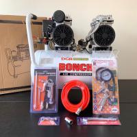 ราคา Bonchi ปั๊มลม Oil Free 50 ลิตร แบรนด์ดัง เสียงเงียบ ปั๊มลมออยฟรี อุปกรณ์ 6 ชิ้น และ ปลั๊กไฟพร้อมสายยาว 10 เมตร (19612424775)