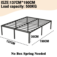 ราคา MIAO H เตียงโครงเหล็กห้องนอนโครงเตียงโลหะ 4 5 6 ฟุตโครงเตียงเหล็กคุณภาพสูงโครงเตียงโลหะทาสีบ้านโครงเตียงสมัยใหม่ (21513928773)