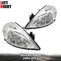 ราคา เสื้อไฟหน้า โคมไฟหน้า สำหรับ รุ่น นิสสัน ทีด้า NISSAN Tiida ปี 2009 2010 2011 2012 แบบหลอด ปกติ ไม่ใช่หลอดซีนอน (15360614224)