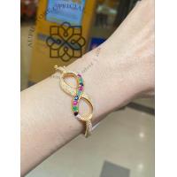 ราคา กำไลพลอยแท้ กำไลอินฟินิตี้ อัญมณีของแท้ ถมทอง24k สินค้ามีใบรับประกันดูแลของแท้ 100 AUFU STORE (21616540049)