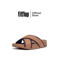 ราคา FITFLOP SURFER WEBBING LEATHER CROSS รองเท้าแตะผู้ชาย รุ่น HB9 (21935550829)