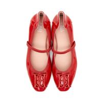 ราคา O B รองเท้าหนังวัว รุ่น AUDREY BALLET CLUB IN THE ORIGINAL RED 11150SS07221F U4REXX (22029231390)