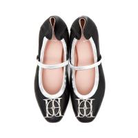 ราคา O B รองเท้าหนังแกะ รุ่น AUDREY BALLET CLUB IN DAILY BLACK 11150SS36017F U4BKSI (22029198072)