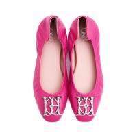 ราคา O B รองเท้าหนังแกะ รุ่น AUDREY CREST IN HOT FUCHSIA 11087CS36625F S4PIXX (21376249086)