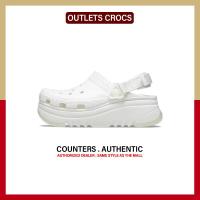 ราคา ใหม่และแท้ Crocs Classic Hiker White รองเท้าแตะ 208365 100 รับประกัน 1 ปี (21846968491)