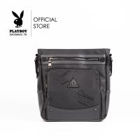 ราคา Playboy Venture Mens Bag กระเป๋าสะพายข้างผู้ชาย ลิขสิทธิ์แท้รุ่น ST B242PBM269 GY ดีไซน์กระเป๋าทรงแมสเซนเจอร์ผ้าไนลอนสกรีนลาย โลโก้สามเหลี่ยม สีเทา (21835188718)