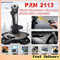 ราคา Broadfashion PXN 2113 Flight Simulator Gamepad Controller Joystick for PC Desktop (21050191879)