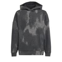 ราคา adidas ไลฟ์สไตล์ เสื้อกันหนาวมีฮู้ดพิมพ์ลายทั้งตัว Future Icons สำหรับเด็ก เด็ก สีดำ IT9044 (21177336468)