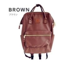 ราคา กระเป๋าเป้สะพายหลัง Anello PU Leather Classic กระเป๋าหนัง Pu Size คลาสสิก สินค้าของแท้ 100 มีป้ายกันปลอมครบทุกใบ (18089226295)