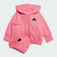 ราคา adidas ไลฟ์สไตล์ ชุดมีฮู้ด adidas Z N E สำหรับเด็ก เด็ก สีชมพู IB3983 (19264941508)