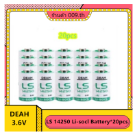 ราคา แบตเตอรี่หลัก 3 6V SAFT 14250 LS14250 1 2 AA 1 2AA LS14250 สําหรับมิเตอร์อุปกรณ์อิเล็กทรอนิกส์ 2 20 ชิ้น (21595403361)