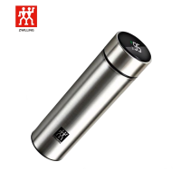 ราคา ZWILLING 304 สแตนเลสฉนวนกันความร้อนหม้อถ้วยฉนวนกันความร้อนอัจฉริยะแสดงอุณหภูมิแบบพกพาขนาดใหญ่ความจุ 500ml (21611208153)