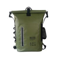 ราคา กลางแจ้ง กระเป๋ากันน้ำ แบบสะพายหลัง ถุงกันน้ำ ถุงทะเล PVC Waterproof Backpack ความจุ 25L แถบสะท้อนแสง กระเป๋าสะพายหลัง (21899083735)