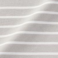 ราคา มูจิ เสื้อยืดคอปาดลายทางแขนสั้น ผู้หญิง MUJI Border Boat Neck Short Sleeve T Shirt (21835275870)