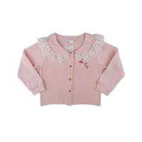 ราคา Chelsee เสื้อคาร์ดิแกน แขนยาว เด็กผู้หญิง รุ่น 238010 ปักลายดอกไม้ ติดกระดุม ผ้า Cotton 100 อายุ 2 10 ปี เสื้อผ้าเด็กโต (22043021591)