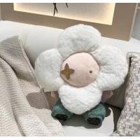 ราคา หมอนกอดรูปดอกทานตะวันน่ารักของตั้งโชว์ตุ๊กตาขนฟูลายการ์ตูนดอกไม้บานตุ๊กตาผ้าหมอนอิงโซฟาห้องนั่งเล่นส่งเพื่อน (21660823358)