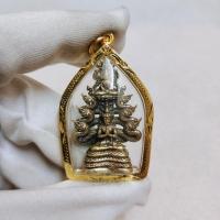 ราคา พญามุจลินทร์นาคราช ตำนานนาคปรก รุ่นพระเหนือนาค เลี่ยมกรอบอย่างดี (21151798031)