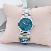 ราคา สินค้าขายดี นาฬิกาข้อมือ นาฬิกา ผญ แฟชั่น นาฬิกาCasio สีชมพู สีพิงค์ หวานละมุน ควอตซ์ กันน้ำ มีวันที่ ขนาด 35 MM สายเลส ตัดสายได้ตามขนาดข้อมือ (21257451538)