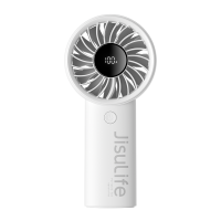 ราคา Jisulife Life 4 Handheld Fan พัดลมพกพา มีหน้าจอ LED ปรับระดับความแรงได้ 5 ระดับ (21995147588)