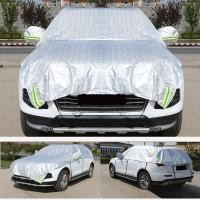 ราคา ผ้าคลุมรถครึ่งคัน กันรังสี UV กันฝน กันน้ำ100 เนื้อผ้าคุณภาพสูง ผ้าคลุมรถยนต์ ผ้าคลุมครึ่งคัน ป้องกันรอยขนแมว ผ้าคลุมรถกันร้อน รถเก๋ง SUV (21870544843)