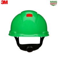 ราคา หมวกนิรภัยปรับหมุน สีเขียว H 704SFR UV 3M (21970716429)