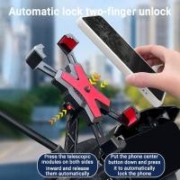 ราคา ที่จับโทรศัพท์ ที่วางโทรศัพท์สมาร์ทโฟนสำหรับรถจักรยานยนต์ไฟฟ้าและจักรยาน ที่วางโทรศัพท์มอเตอร์ไซค์ ที่จับโทรศัพท์มอเตอร์ไซค์ ที่ยึดโทรศัพท์ ขาจับมือถือ Motorcycle Bike Phone Holder (17659792480)