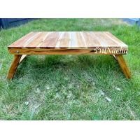 ราคา โต๊ะพับไม้สัก โต๊ะพับได้ โต๊ะพับสนาม68 40สุง28ซม โต๊ะแคมป์ปิ้ง พกพาสะดวก (22051058028)
