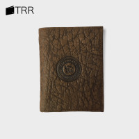 ราคา THAILEATHERGOODS กระเป๋าสตางค์หนังวัวแท้ ลายหนังช้าง ทรงตั้ง กระเป๋าตังค์ กระเป๋าสตางค์หนังแท้ กระเป๋าผู้ชาย (12183759443)