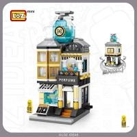 ราคา LOZ MiniBlock มินิบล็อก ร้านค้า Mini Street รหัส 1633 1636 ร้านดอกไม้ ร้านนํ้าหอม โรงภาพยนต์ ร้านชุดแต่งงาน (1811446847)