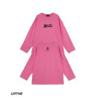 ราคา URTHE เสื้อยืด สกรีนลาย รุ่น NEON SOCIETY (21526627638)