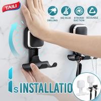 ราคา TAILI 2ชิ้นที่ยางดูดสุญญากาศยึดจับมีดโกนหนวดแบบดูดสูญญากาศที่แขวนมีดโกนสำหรับผนังห้องอาบน้ำตะขอประตูแบบดูดสำหรับตะขอแขวนผ้าเช็ดตัวฟองน้ำโลฟฟาห์ฝักบัวมีดโกนสำหรับกันน้ำสามารถลอกได้ห้องน้ำสีขาว (2193179