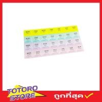 ราคา กล่องใส่ยา กล่องยา ตลับยา กล่องวิตามิน กล่องใส่ของ ที่ใส่ยา ที่เก็บยา ตลับใส่ยา แข็งแรง ตลับใส่ยา กล่องใส แบบ 7 วัน 28 ช่อง (1341560280)