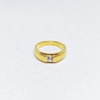 ราคา แหวนเพชร cz เล็ก ชุบทองไมครอน และซาติน ทองคำขาว ราคาพิเศษ (4207484072)