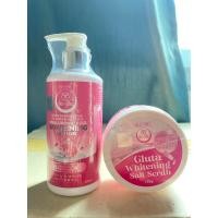ราคา 1แถม1 โลชั่นโซลซู ขนาด250g แถมฟรี สครับเกลือโซลซู ขนาด150g 1กระปุก (22023214051)