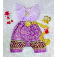 ราคา ชุดไทยประยุกต์ชุดไทยเด็กผู้หญิงชุดโจงกระเบนเด็กเล็ก (21498443993)