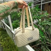 ราคา กระเป๋าผ้าแคนวาสปักลายโมโนแกรม ขนาดเล็ก พกพาสะดวก เหมาะสำหรับผู้หญิง (21986887714)