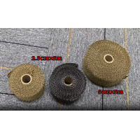 ราคา คูปองส่งฟรี 40 บาท ฉนวนกันความร้อนหุ้มท่อไอเสีย ฉนวนความร้อนไอเสีย ผ้าพันท่อ ฉนวนกันความร้อน ผ้ากันร้อน ไอเสีย ผ้าพันท่อ ฉนวนกันความร้อน ผ้ากันร้อน ไอเสีย 2 5cm 2m พร้อมสายรัด 4 ชิ้น เข็มขัดซ่อนอยู่ด 