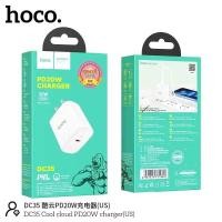 ราคา ชาร์จเร็ว Hoco DC35 หัวปลั๊กPD 20W Quick charger ของแท้100 พร้อมส่ง (18726675356)