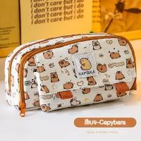 ราคา I Stationery กระเป๋าใส่ปากกา Capybara ความจุขนาดใหญ่ ดินสอ กล่องเครื่องเขียน (22045259486)