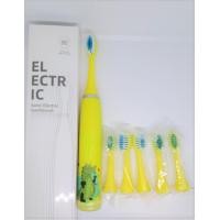 ราคา แปรงสีฟันไฟฟ้าสำหรับเด็ก แปรงสีฟันไฟฟ้าเด็ก แปรงสีฟันเด็ก ระบบสั่น 4โหมดอัจฉริยะ Sonic Cleaning ชาร์จUSB ฟรี5หัวแปรง สินค้าพร้อมส่งจากไทย (16066447605)